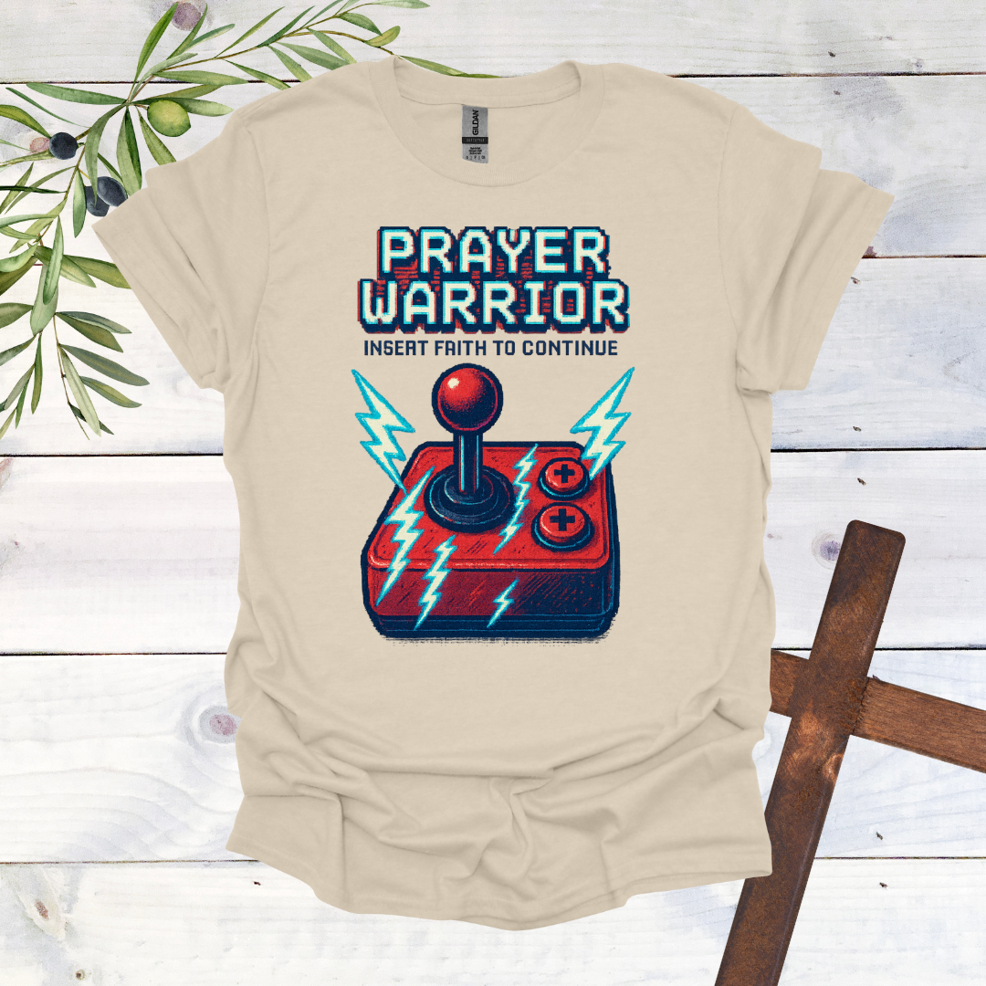 Prayer Warrior Video Game T-Shirt