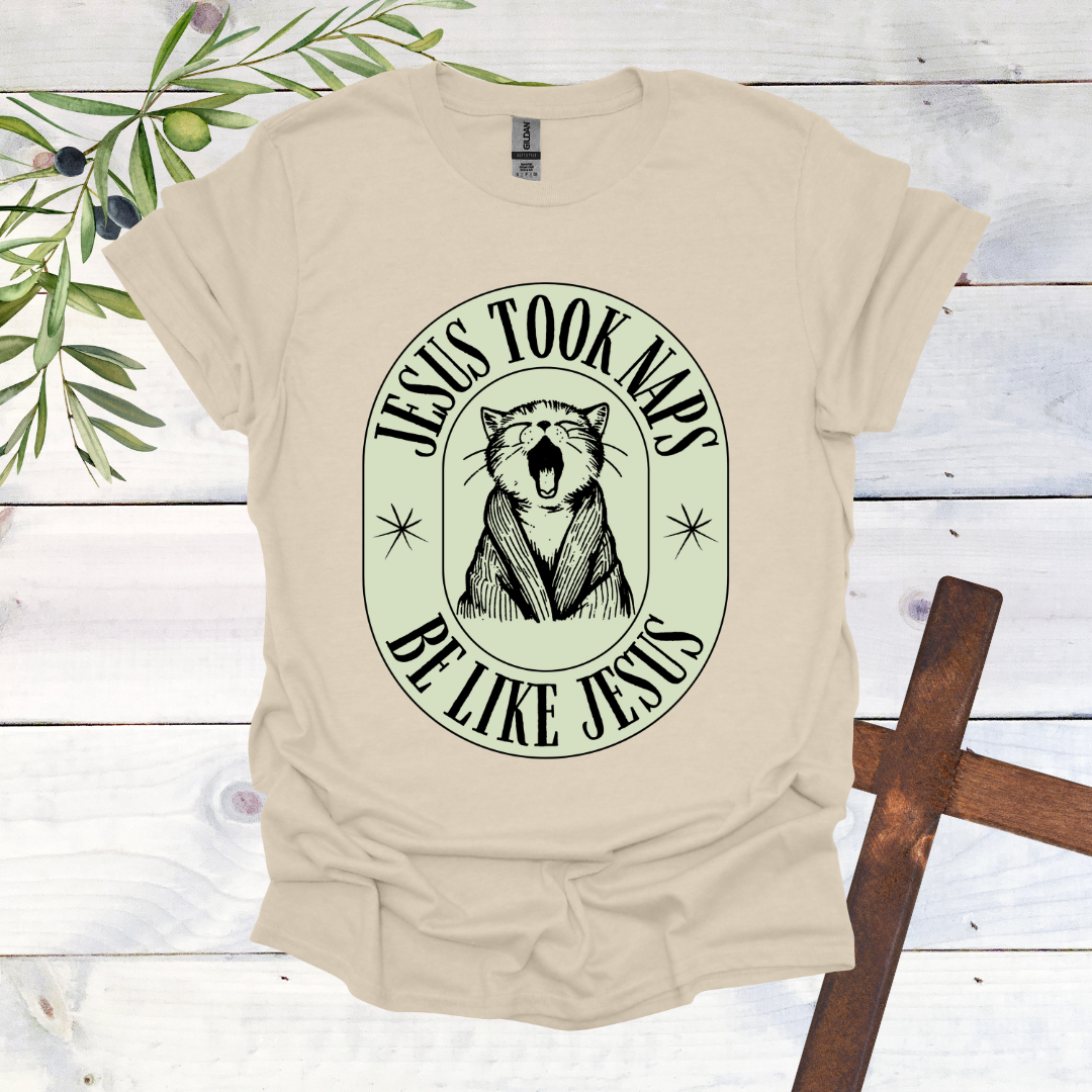 Jesus Took Naps CatT-Shirt