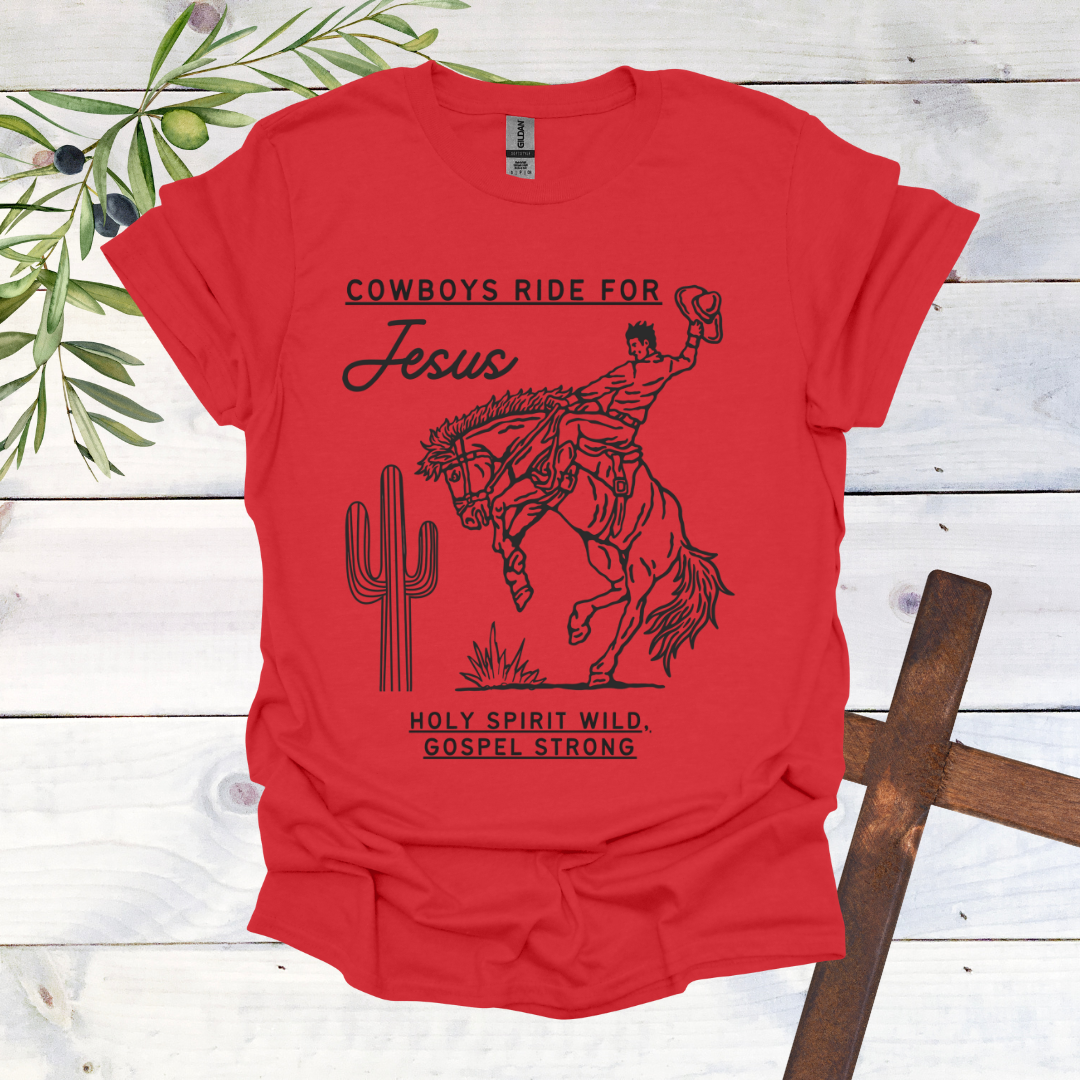 Cowboys Ride for Jesus T-Shirt
