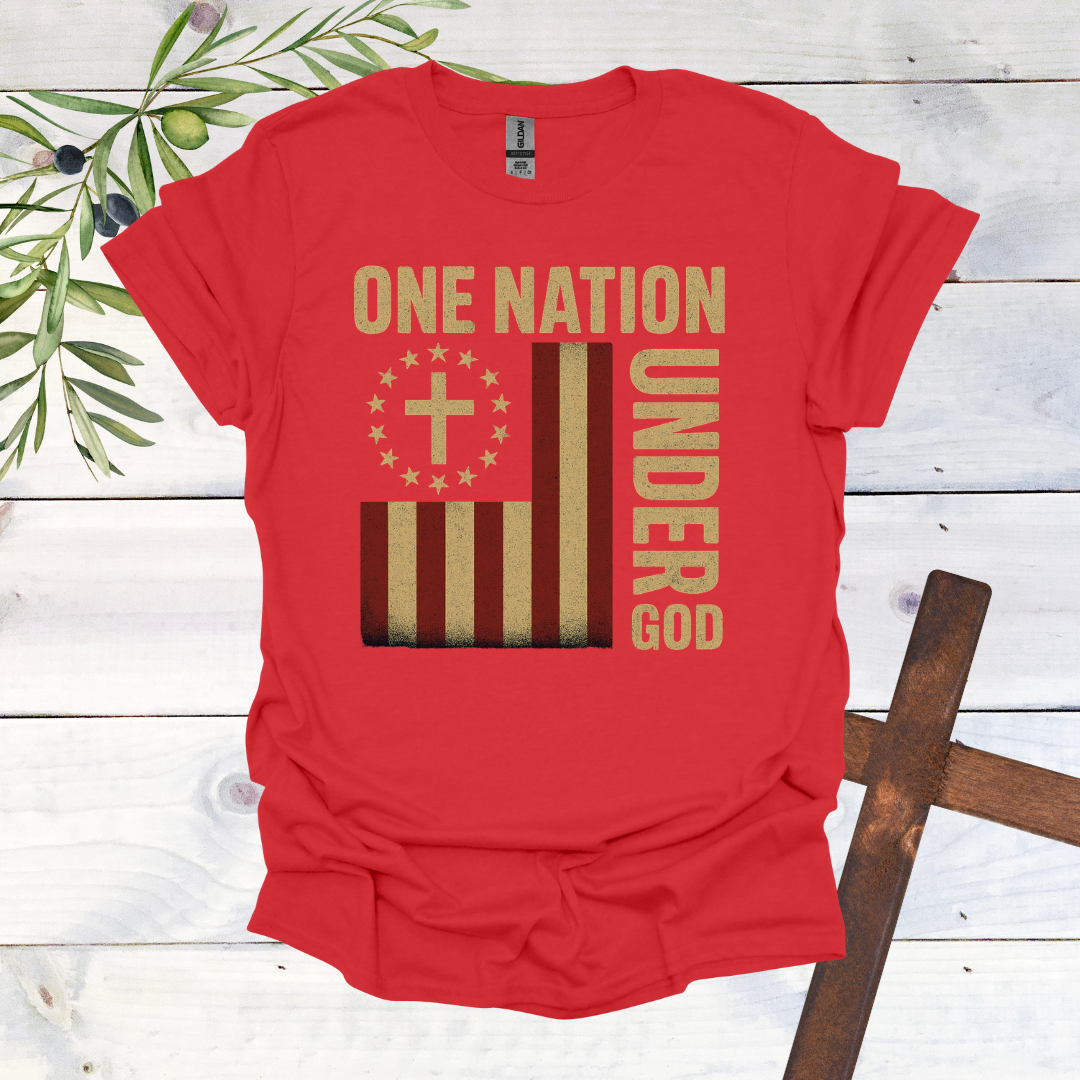One Nation Under God American T-Shirt