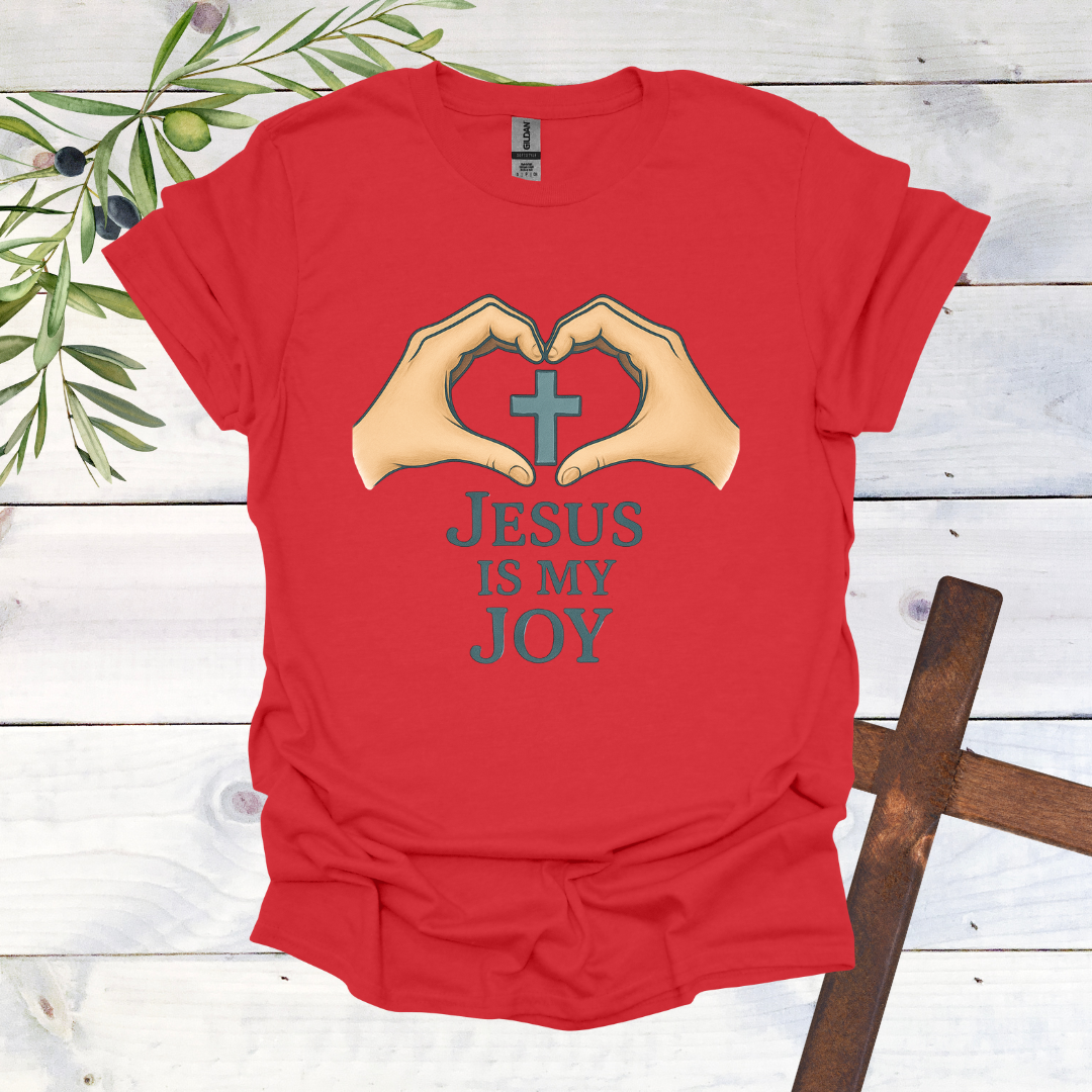 Jesus is my Joy Heart Hands T-Shirt