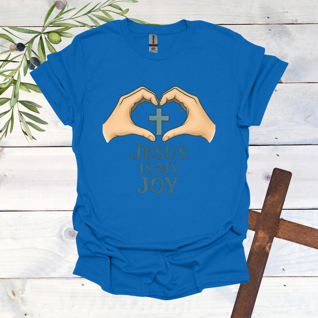 Jesus is my Joy Heart Hands T-Shirt