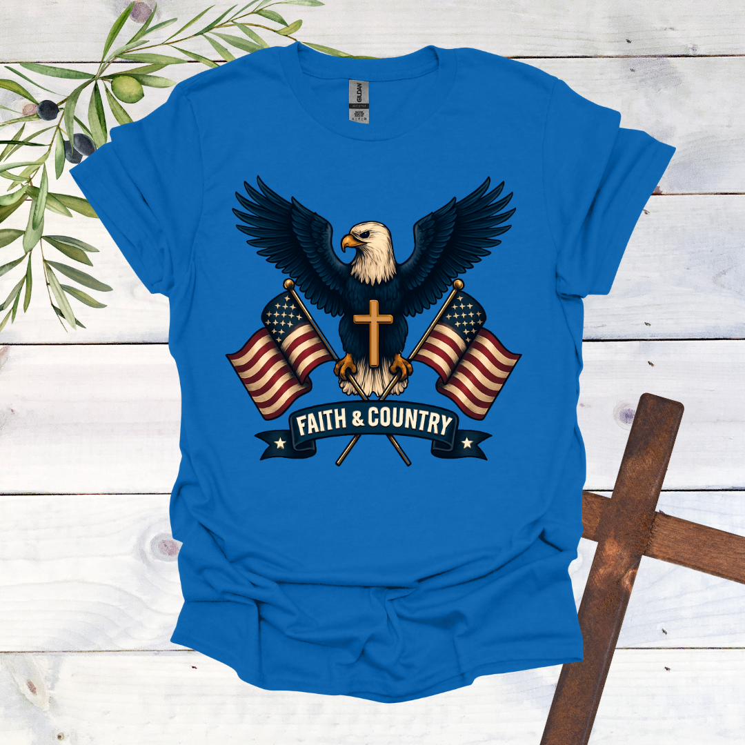 Faith and Country Eagle T-Shirt
