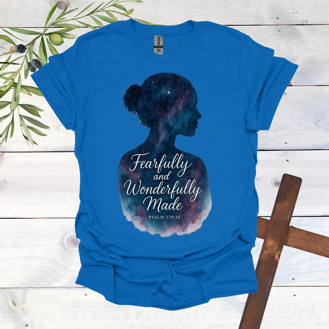 Fearfully & Wonderfully Made - Psalms 139:14 - T-Shirt