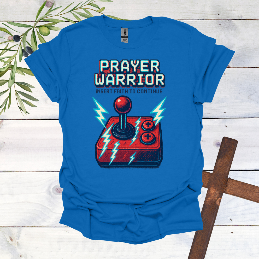 Prayer Warrior Video Game T-Shirt