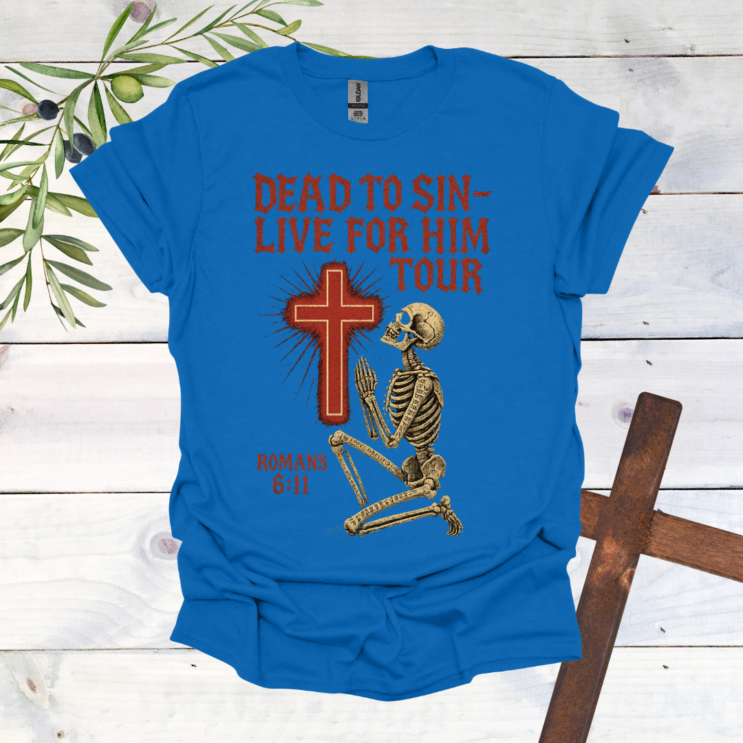 Dead to Sin Live for HIM Tour Band T-Shirt