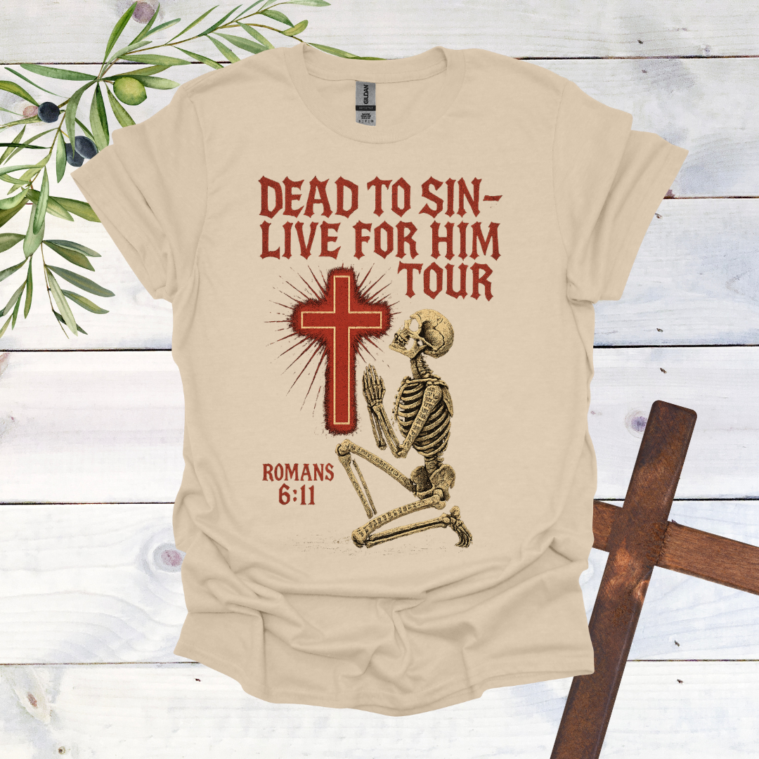 Dead to Sin Live for HIM Tour Band T-Shirt