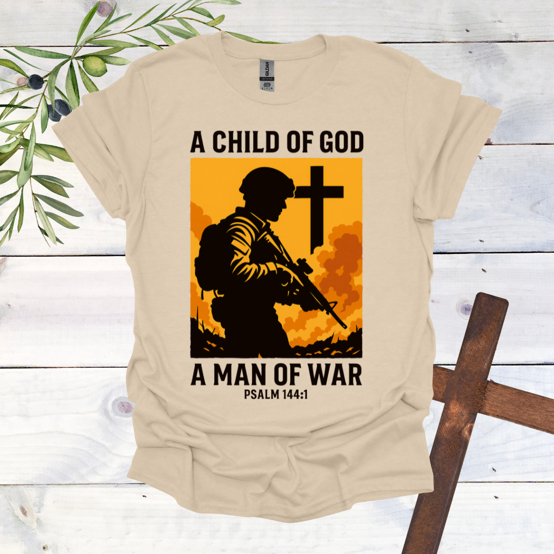 Child of God Man of War T-Shirt