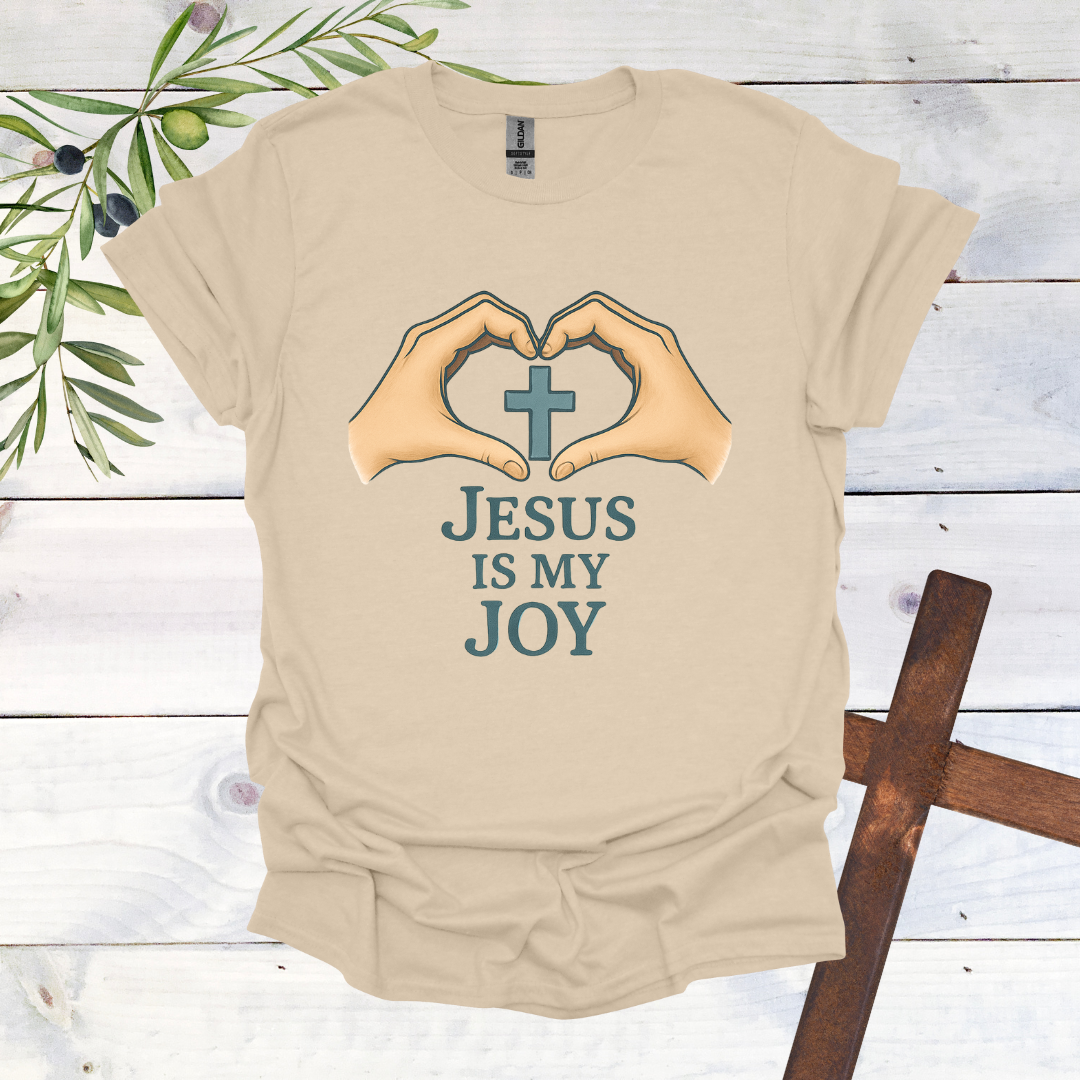 Jesus is my Joy Heart Hands T-Shirt