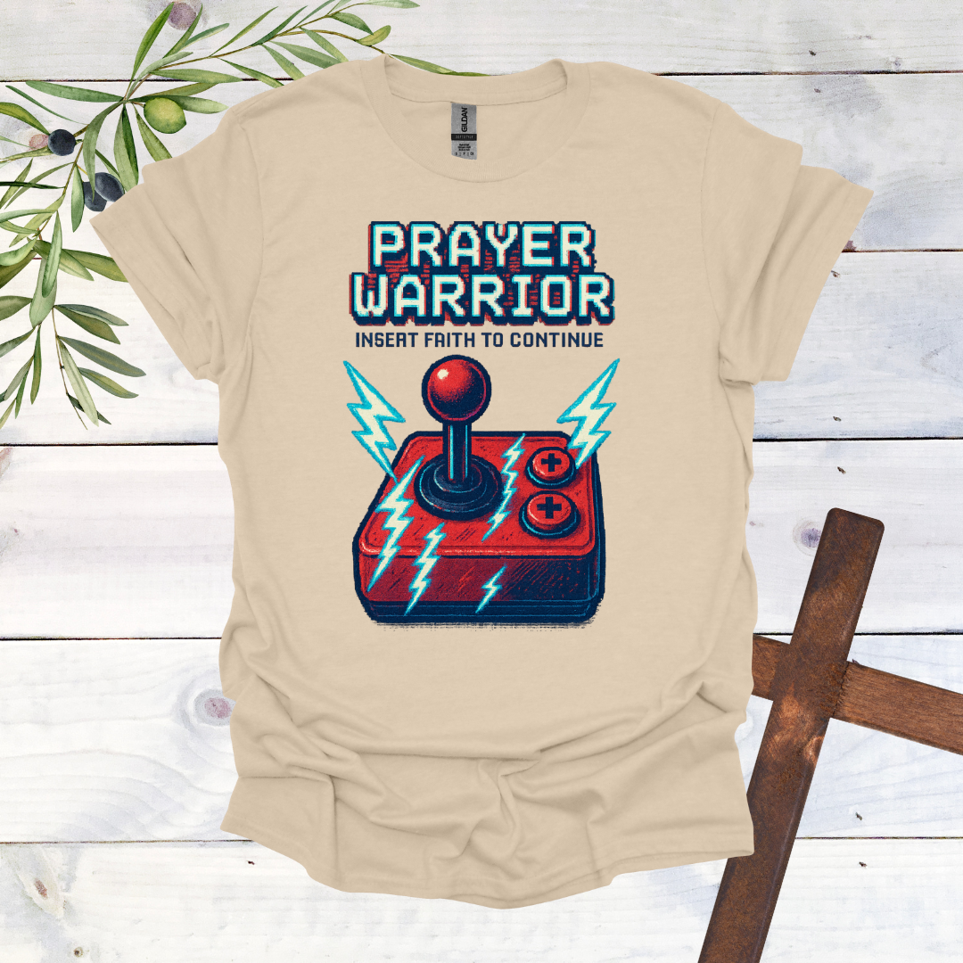 Prayer Warrior Video Game T-Shirt