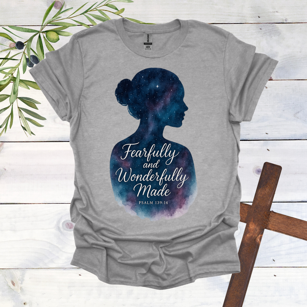 Fearfully & Wonderfully Made - Psalms 139:14 - T-Shirt