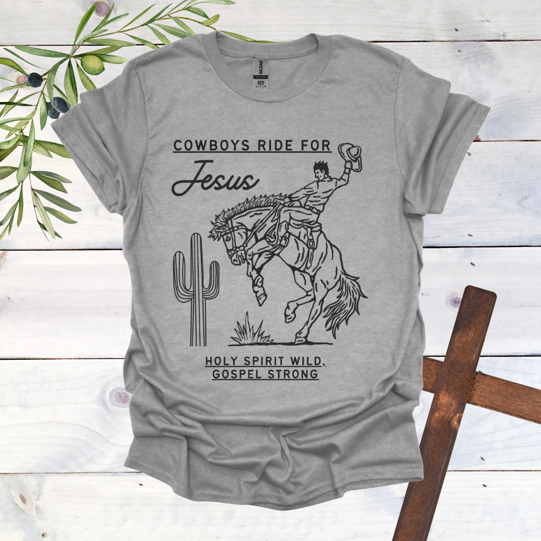 Cowboys Ride for Jesus T-Shirt