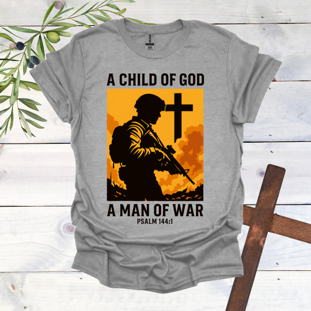 Child of God Man of War T-Shirt
