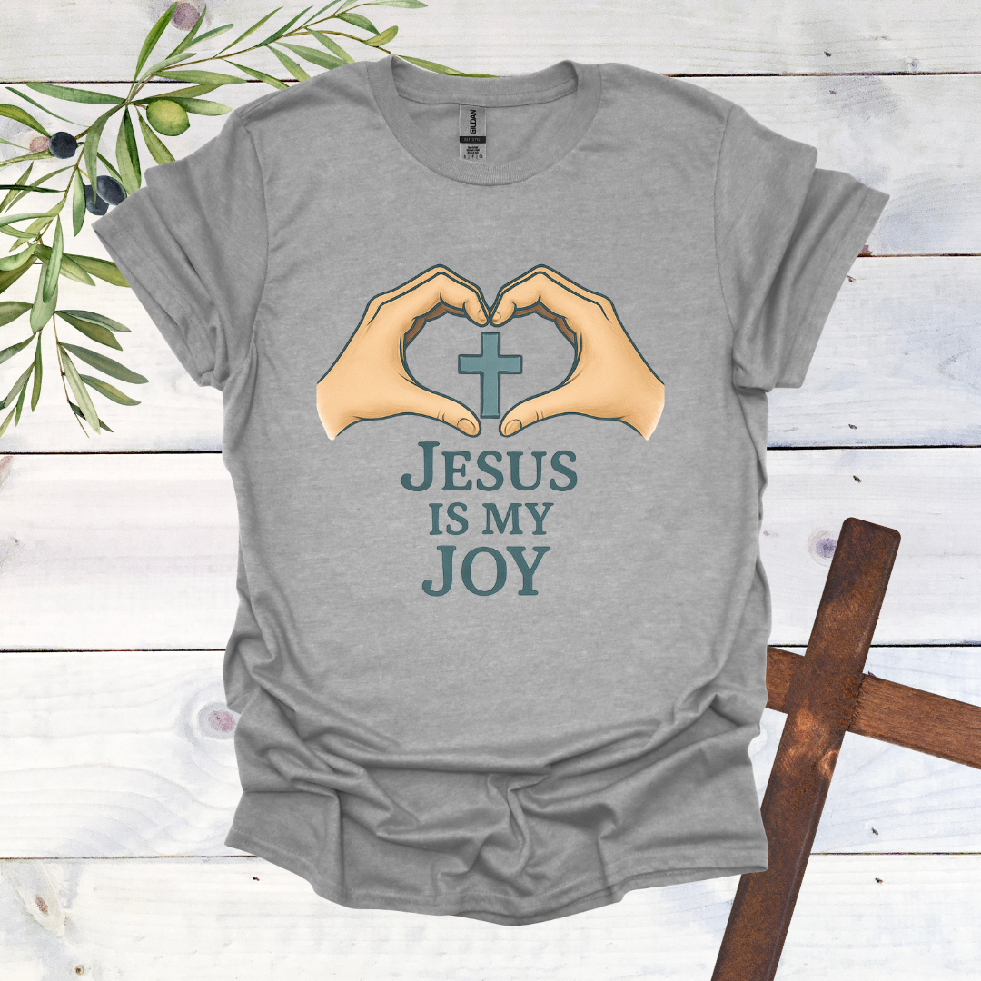 Jesus is my Joy Heart Hands T-Shirt