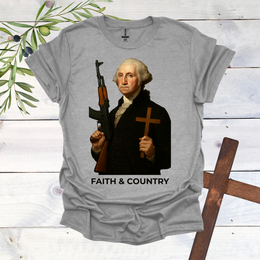 Faith and Country George Washington T-Shirt