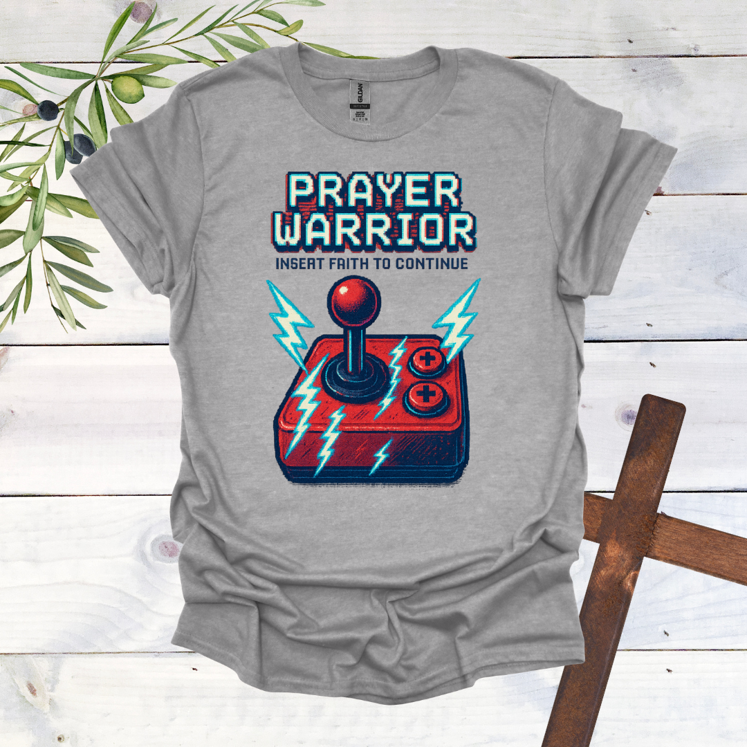 Prayer Warrior Video Game T-Shirt