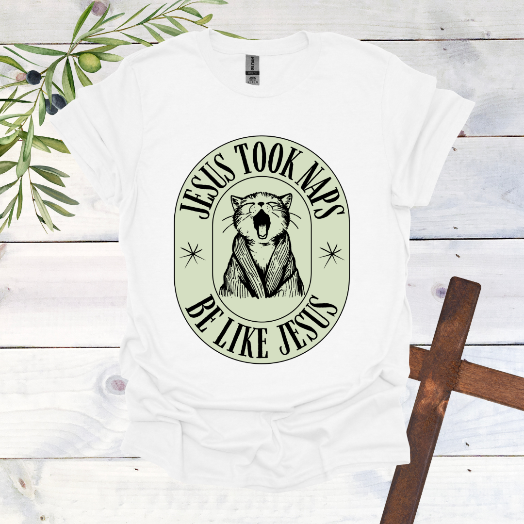 Jesus Took Naps CatT-Shirt