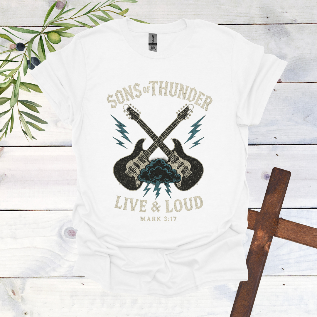 Sons of Thunder Live and Loud - Band T-Shirt