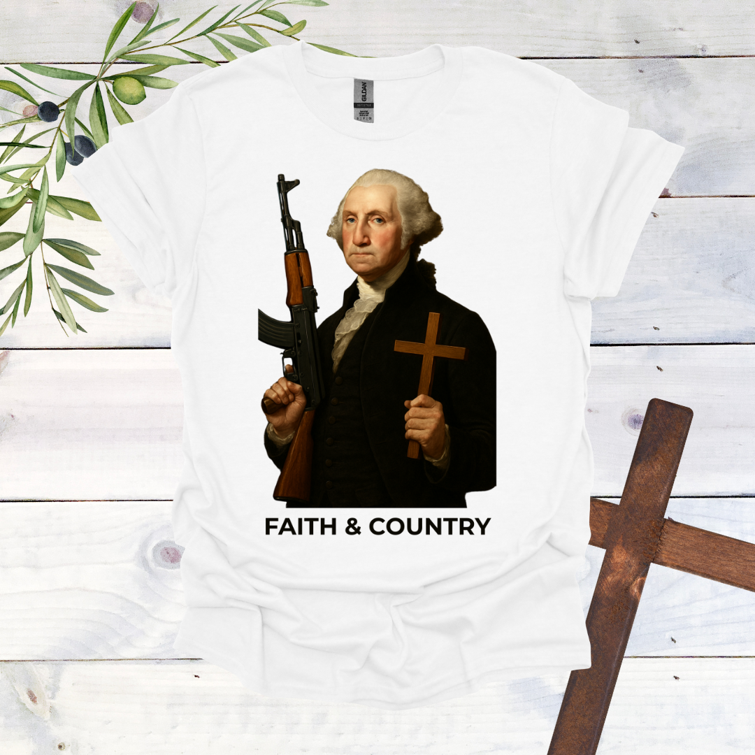 Faith and Country George Washington T-Shirt