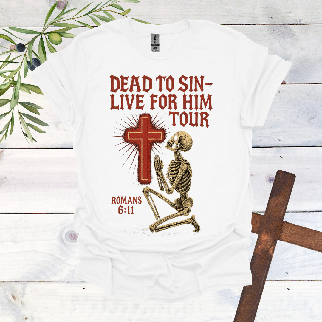 Dead to Sin Live for HIM Tour Band T-Shirt