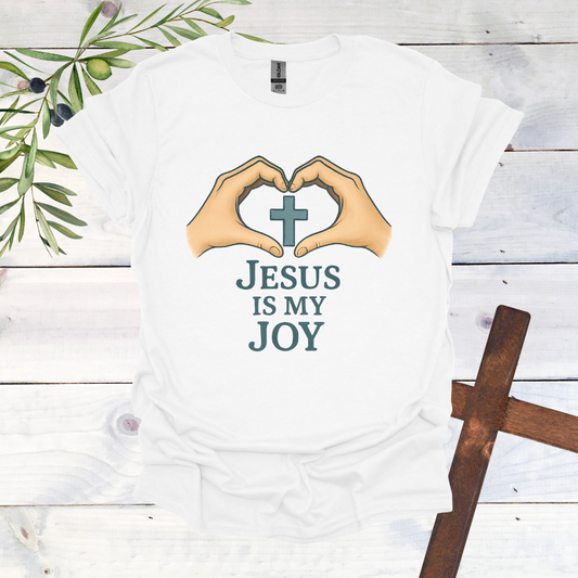 Jesus is my Joy Heart Hands T-Shirt