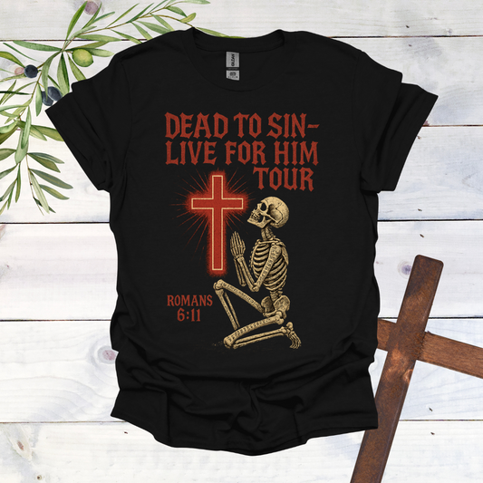 Dead to Sin Live for HIM Tour Band T-Shirt