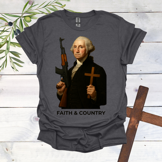 Faith and Country George Washington T-Shirt