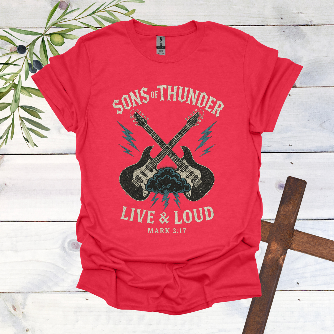 Sons of Thunder Live and Loud - Band T-Shirt